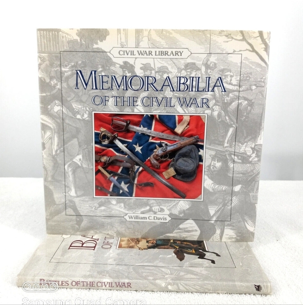 Civil War Library Battles of the Civil War & Memorabilia of the Civil War Book